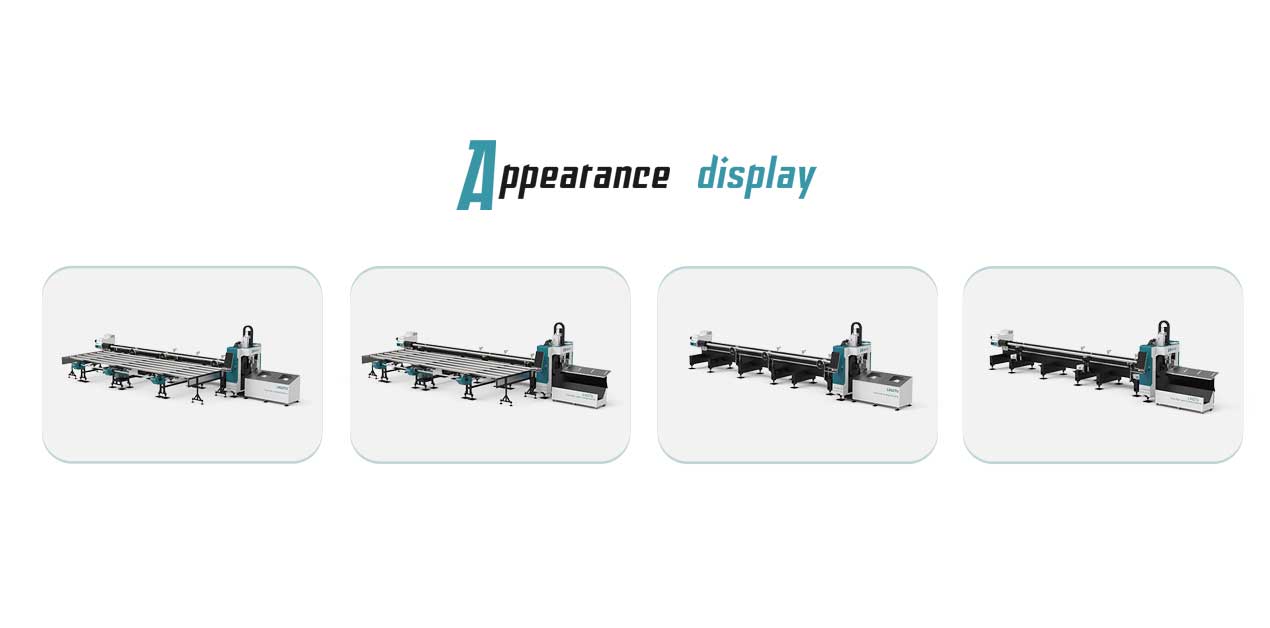 CNC Aluminum Metal Tube Laser Cutting Machine