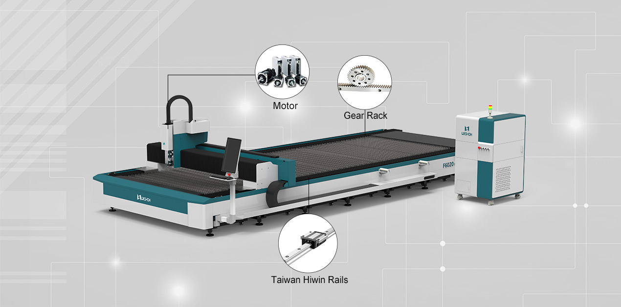 Machine component setup