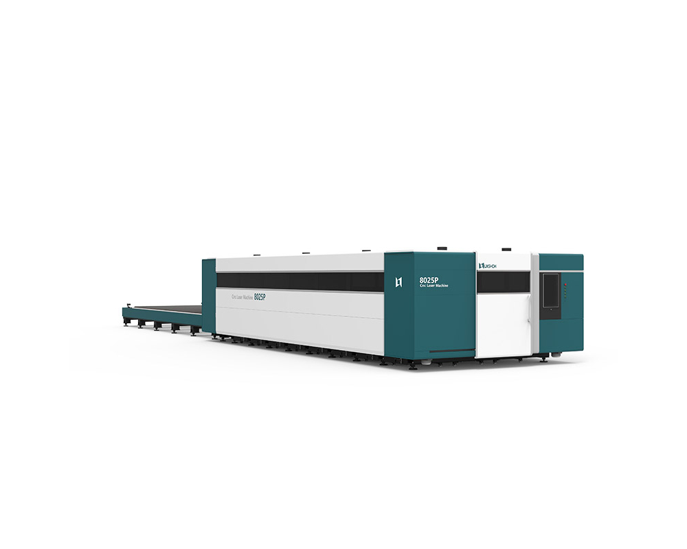 China LX8025P China best high power metal sheet plate enclosed Exchange Table fiber laser cutting machine stainless steel crabon steel iron price Factories, Exporter
