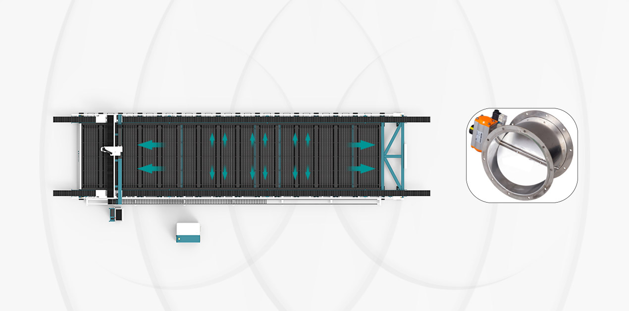 Enclosed Dust Extraction System