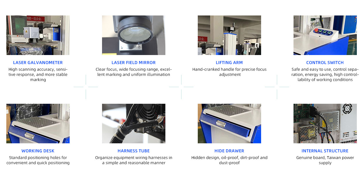 UV laser marking machine details and structure