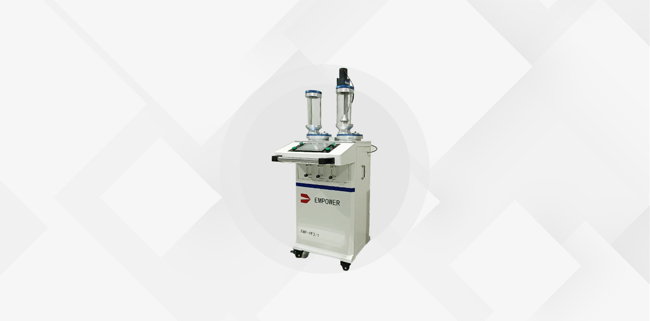 Double barrel powder feeder system