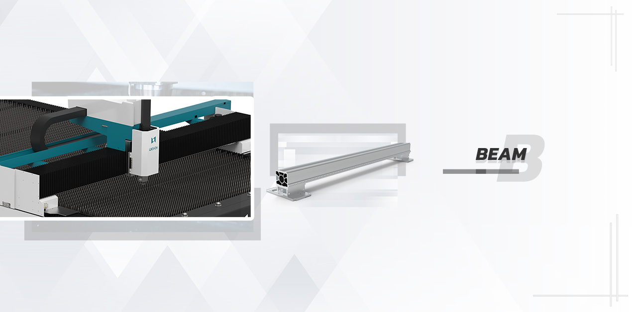 Integrated aviation aluminum beam