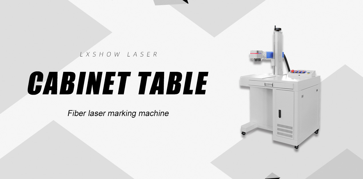 Countertop laser marking machine workspace details