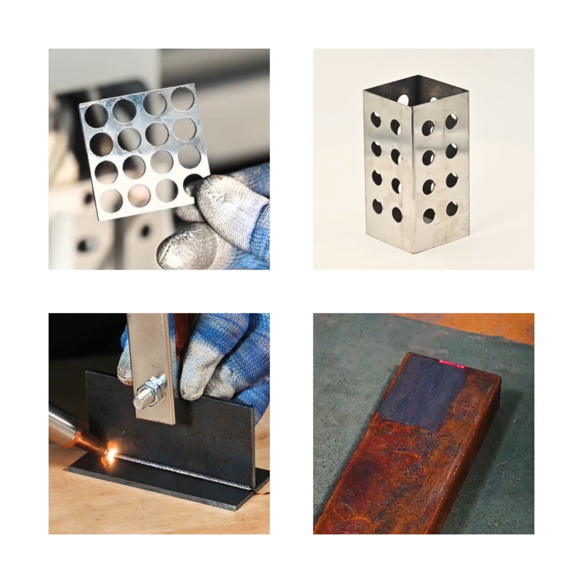 Laser Cutting, Cleaning and Welding Samples