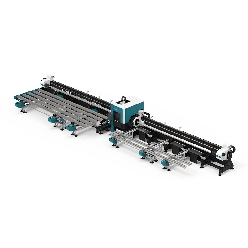 China LX83TⅣ New! Four Chuck heavy-duty Fiber Laser Metal Tube Cutting Machine 4000W 6000W 8000W 12000W Manufacturer, Exporters