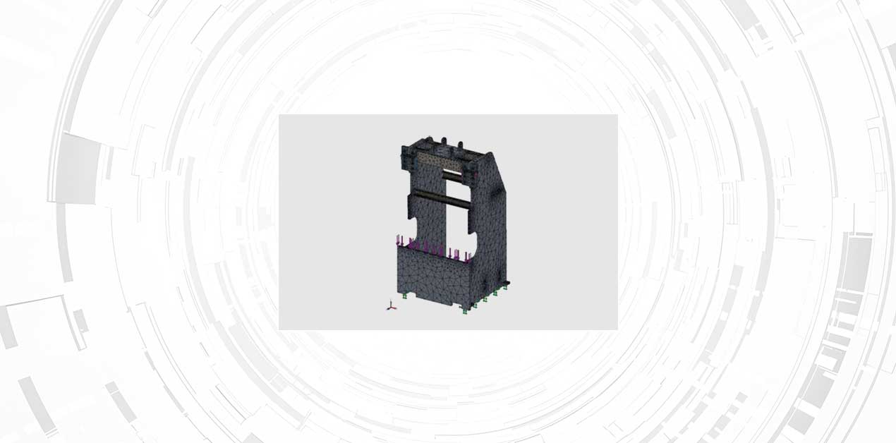 Welded frame structure