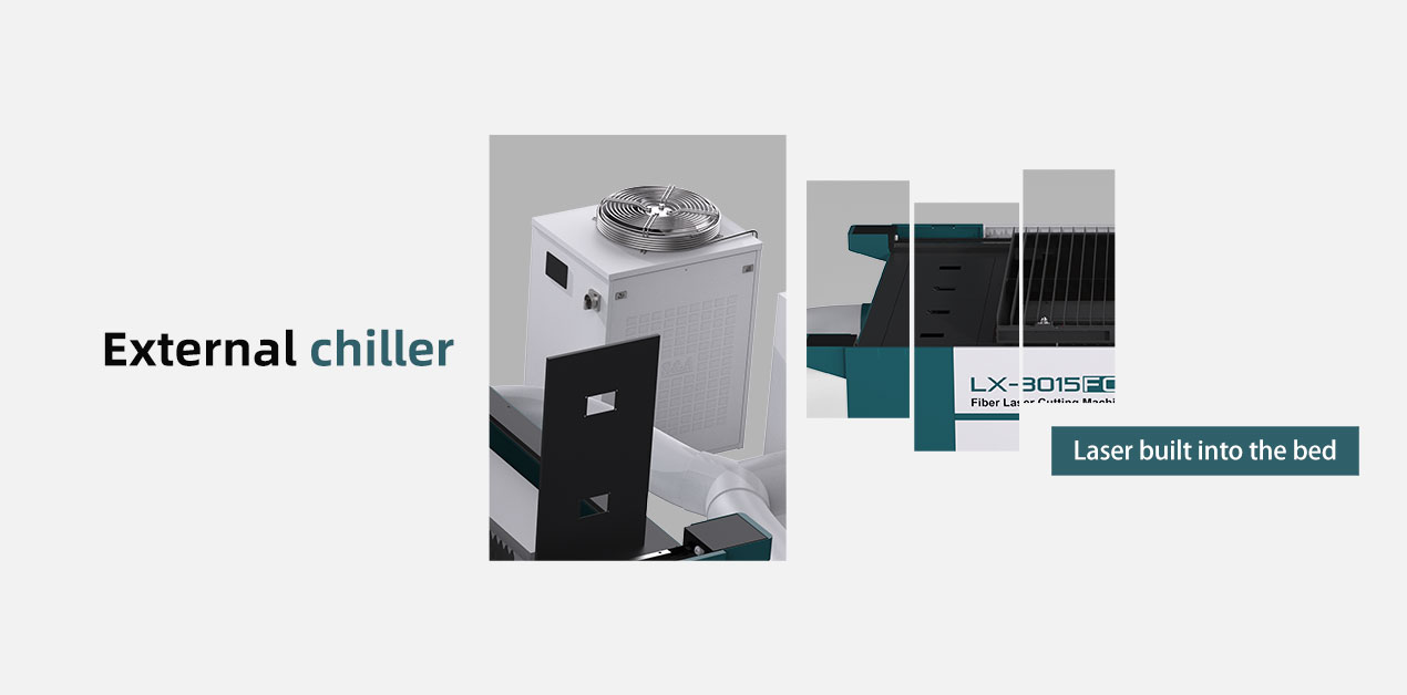 Laser cutter bed processing details