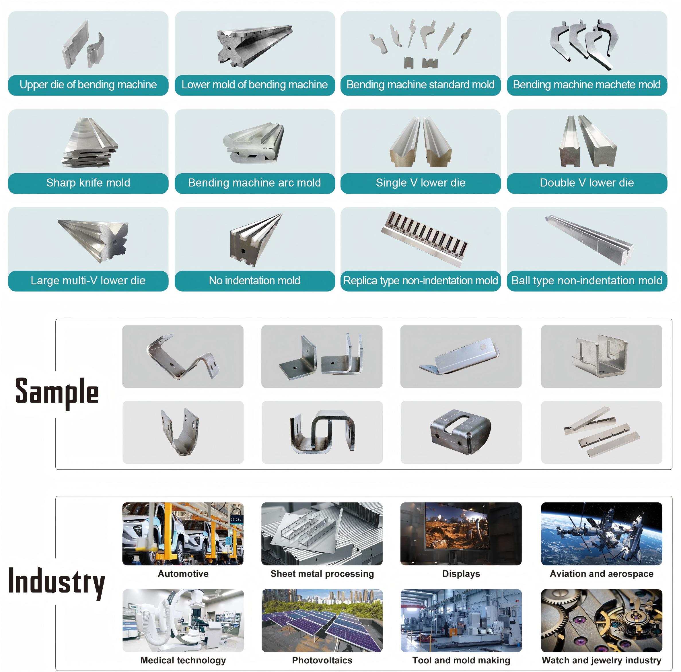 Bending samples