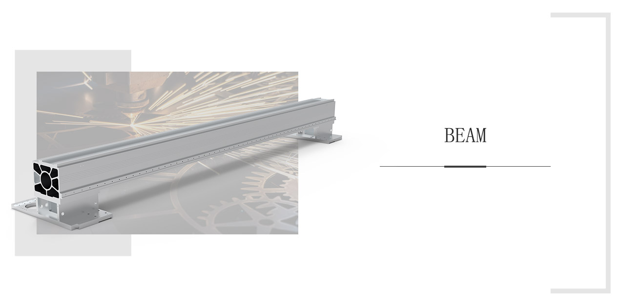 Integrated aviation aluminum beam