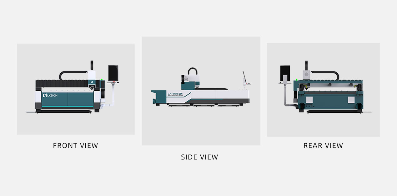 Metal laser cutting machine application samples