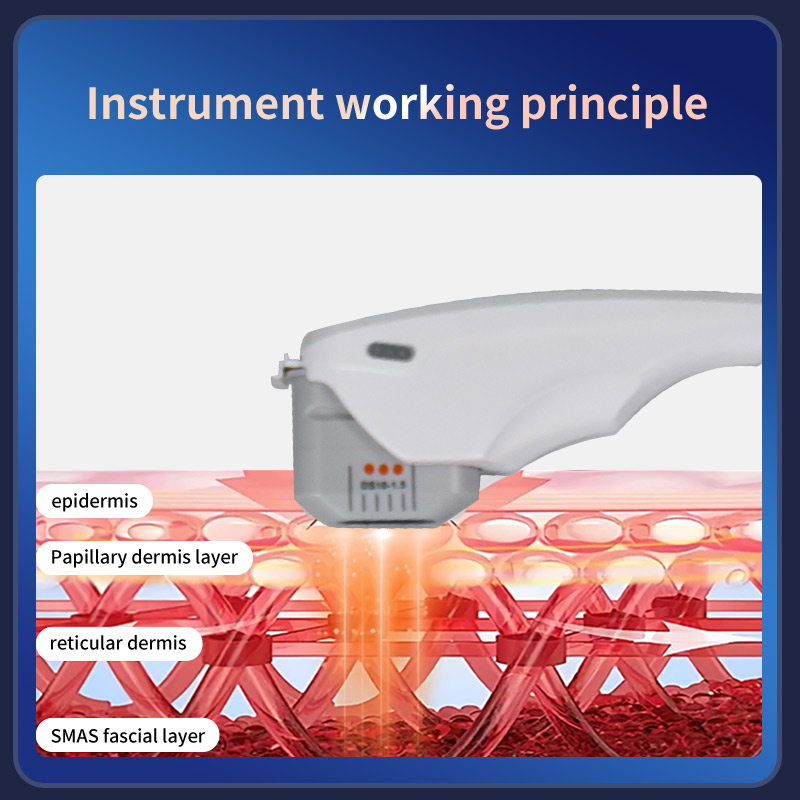 HIFU Professional Skin Care Machine Face &amp; Body Lifting Wrinkle Reduction with Plug-In Power Source and 1-Year Warranty
