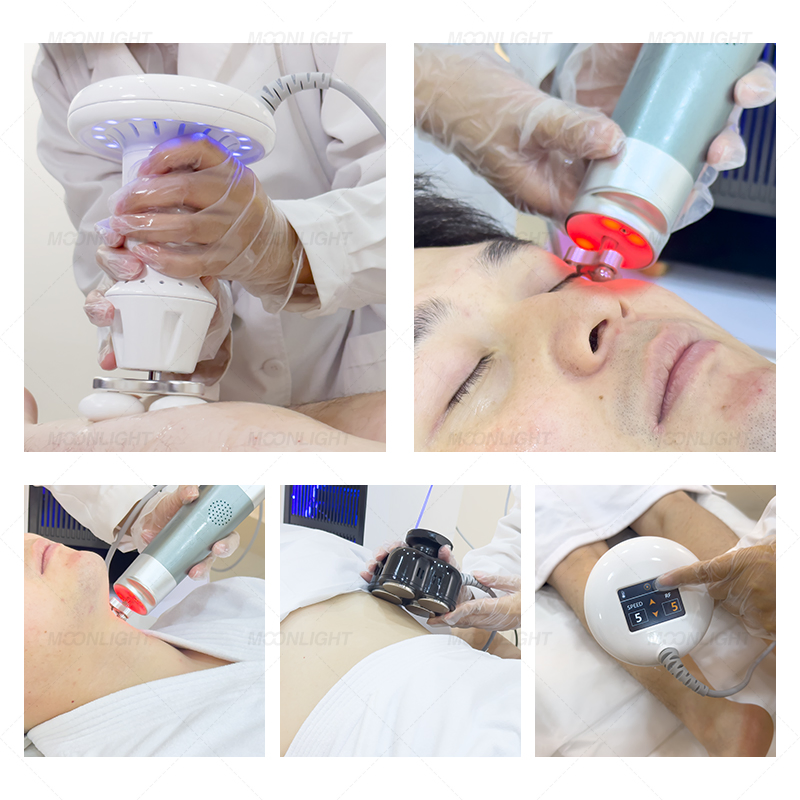Professional Sculpt Vela with RF Roller Cellulite Massage Aesthetic Apparatus Auto Roller Vacuum Cavitation Therapy Body Slimming Machine