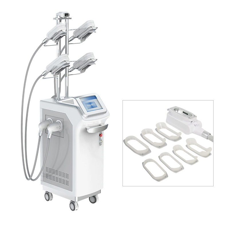 Cryolipolysis Machine with 4 Handles Uses RF Technology for Fat Freezing Suitable
