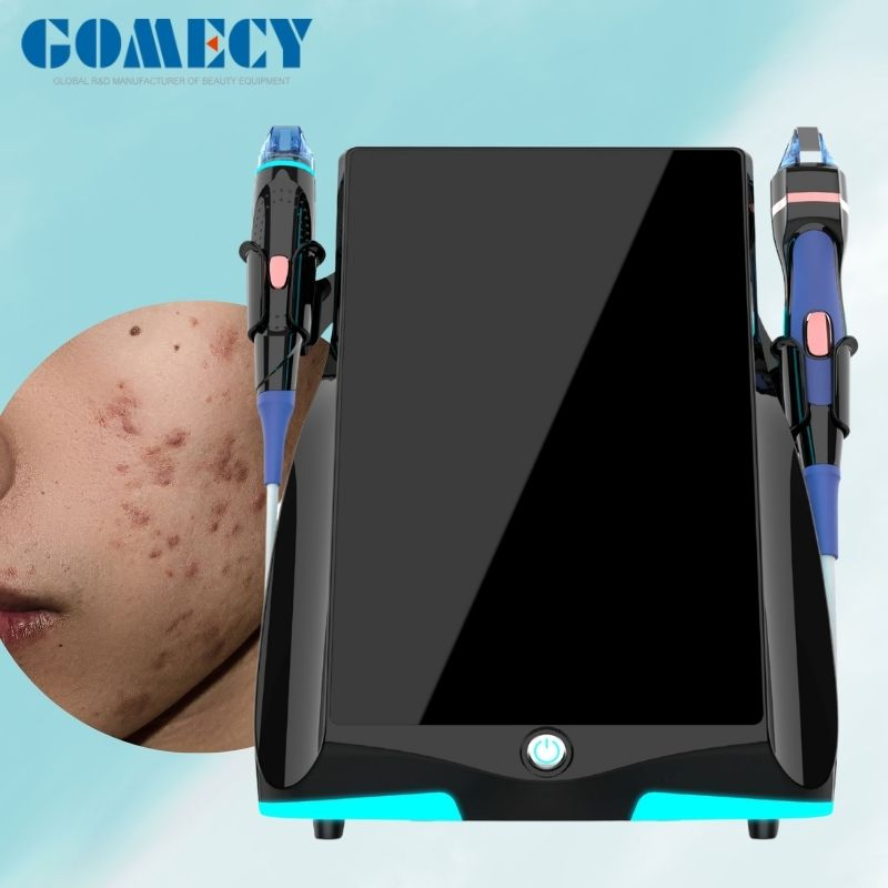 Gomecy 3rd Generation M9 Ice Gold RF Microcrystal Beauty Device for Skin Tightening and Face Lifting