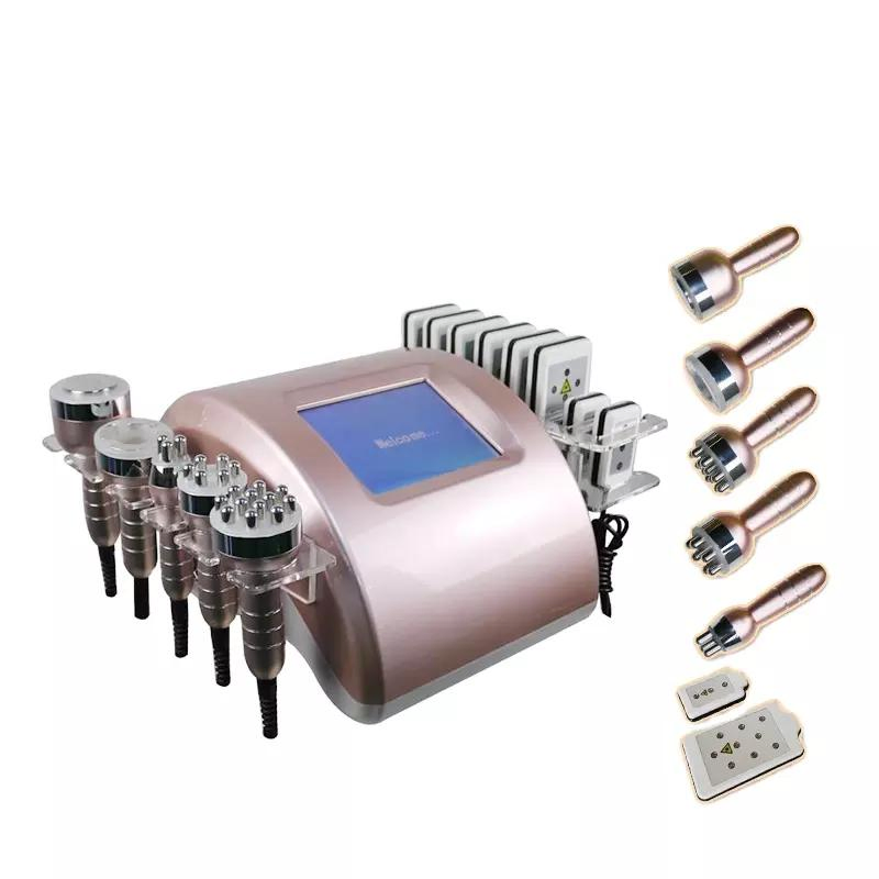 Advanced Technology Vacuum RF Leg Slimming Body Massage Contouring Loss Fat Cell Removal SPA Ultrasonic Cavitation Powerful Body Sculpting Machine