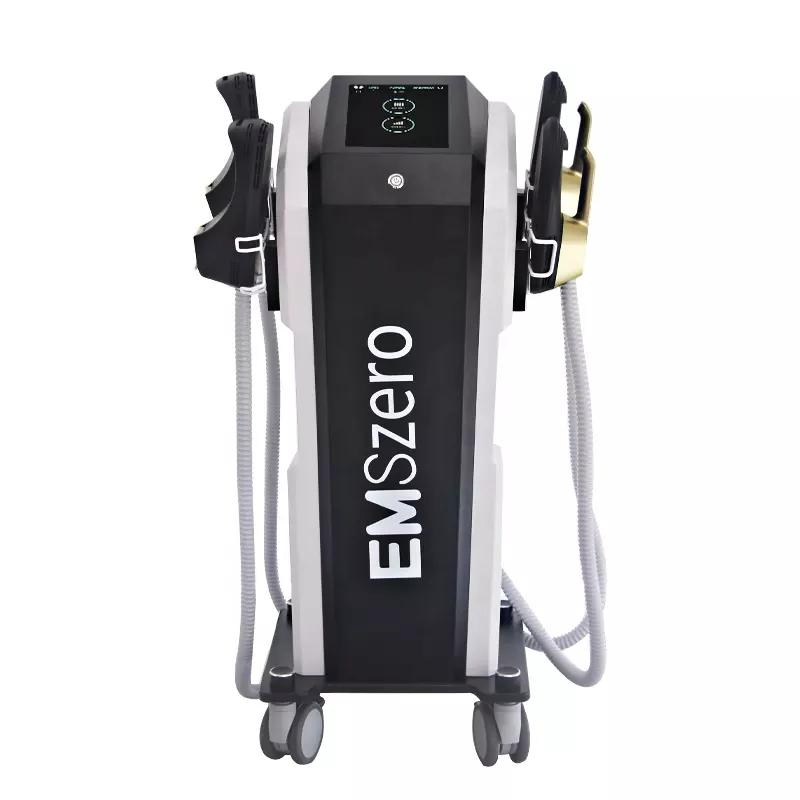 4 Handles EMS Body Slimming Muscle Building Butt Lift RF EMS Body Sculpt Muscle Stimulator Beauty Euipment