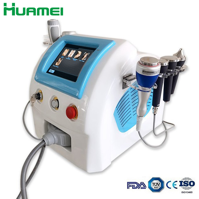 Huamei Weight Loss Slimming Body Sculpting Lipolaser Cavitation 5 in 1 RF Vacuum 40K Cavitation Machine