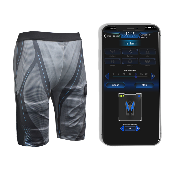 EMS Electric Muscle Stimulator Body Fat Loss Muscle Antelope Sportswear