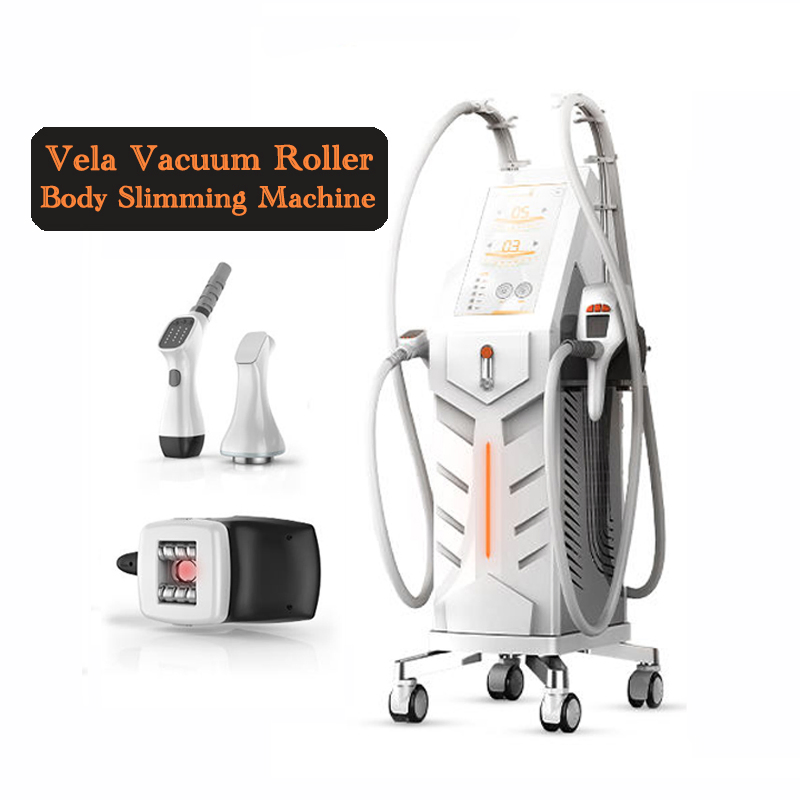 Vela Body Slimming Cavitation Machine Fat Reduction Roller RF Slimmer Device Weight Loss Body Detox Equipment with 2 Years Warranty