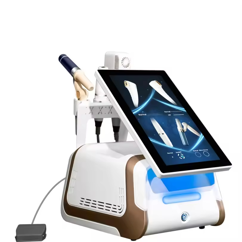 3 in 1 Professional HIFU-RF Face Lifting Machine Cold Hammer Face Lifting Anti-aging Skin Tightening Beauty Equipment for Salon