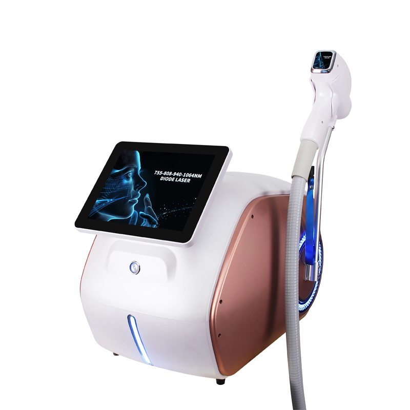 New Arrival Portable 1200W 1600W Laser Hair Removal Machine 4 Waves 755nm 808nm 940nm 1064nm Diode Laser High Efficiency Hair Removal Treatment