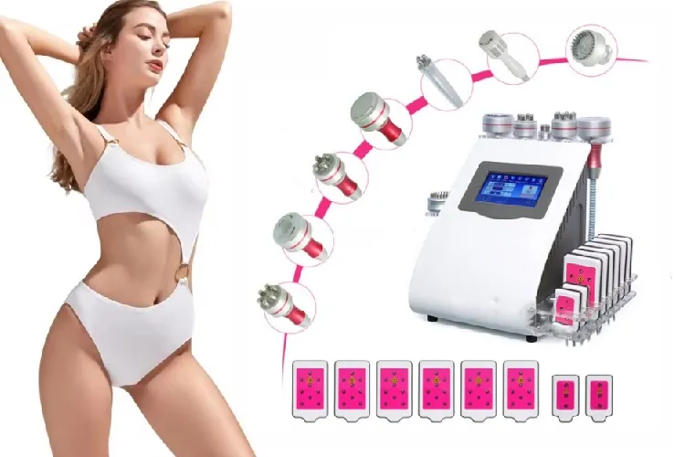 9 in 1 Lipo Laser 40K Cavitation Body Slimming Machine