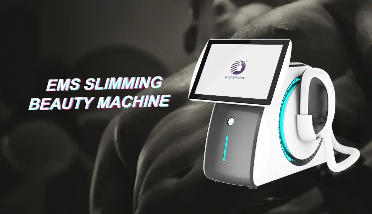 Portable EMS Muscle Stimulator with RF for Body Sculpting & Weight Loss