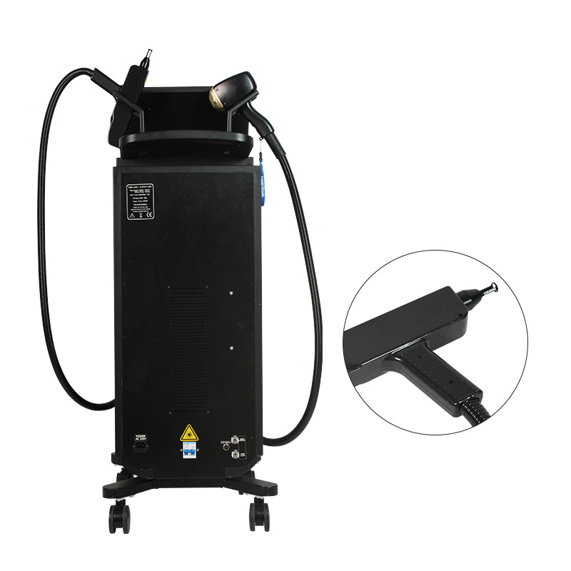 OEM 2 in 1 ND YAG Pico Laser Tattoo Removal Machine Price Professional Ice Permanent 808 Nm Diode Laser Hair Removal Machine