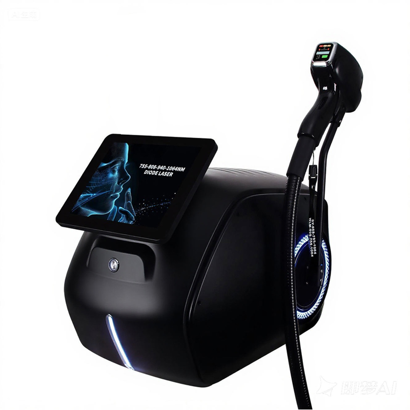 New Arrival Portable 1200W 1600W Laser Hair Removal Machine 4 Waves 755nm 808nm 940nm 1064nm Diode Laser High Efficiency Hair Removal Treatment