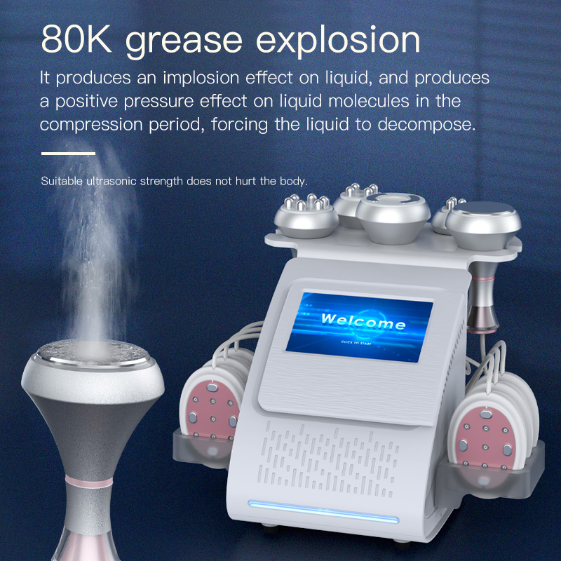 Ofan Cavitation Machine 80K / 40K Laser RF Fat Lipo Cavitation Slimming Machine Lipocavitation 80K