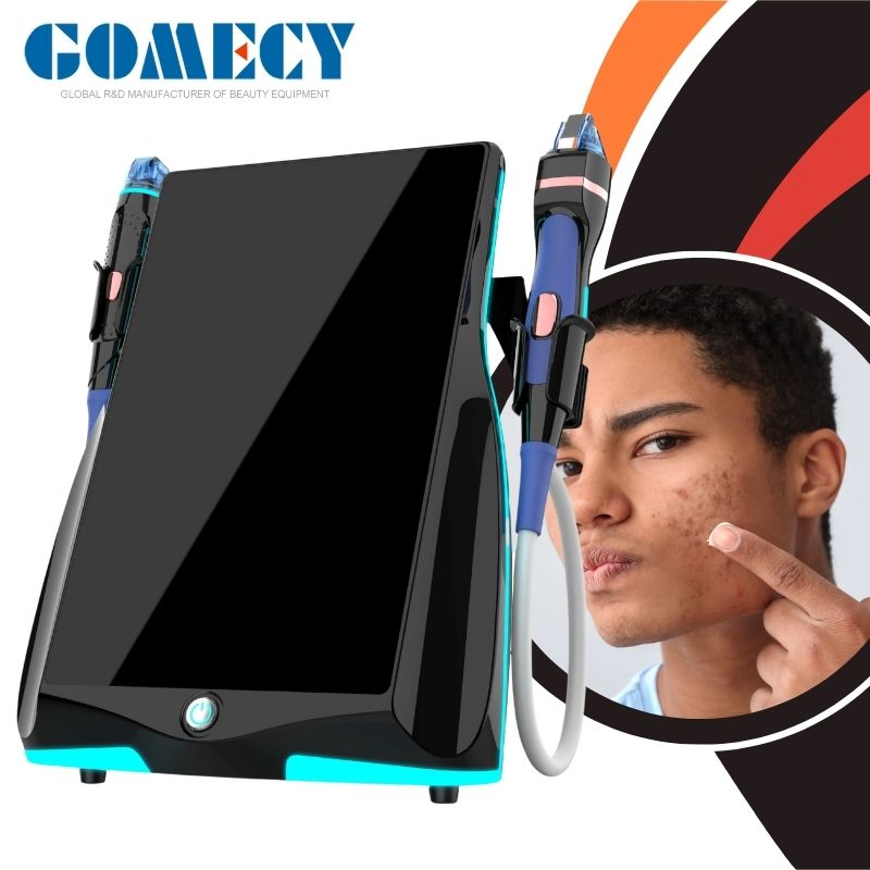 Gomecy 3rd Generation M9 Ice Gold RF Microcrystal Beauty Device for Skin Tightening and Face Lifting