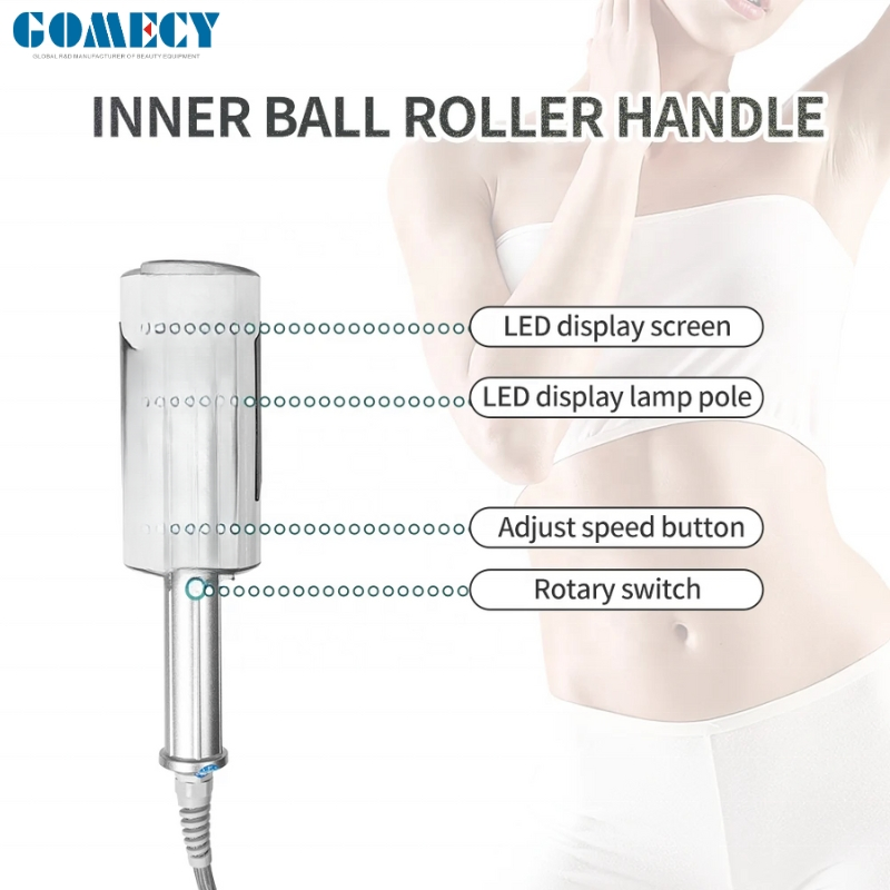 360degree Inner Ball Roller Therapy Endo Lymphatic Drainage Cellulite Removal Face Lift Body Muscle Massage S Shape Slim Machine