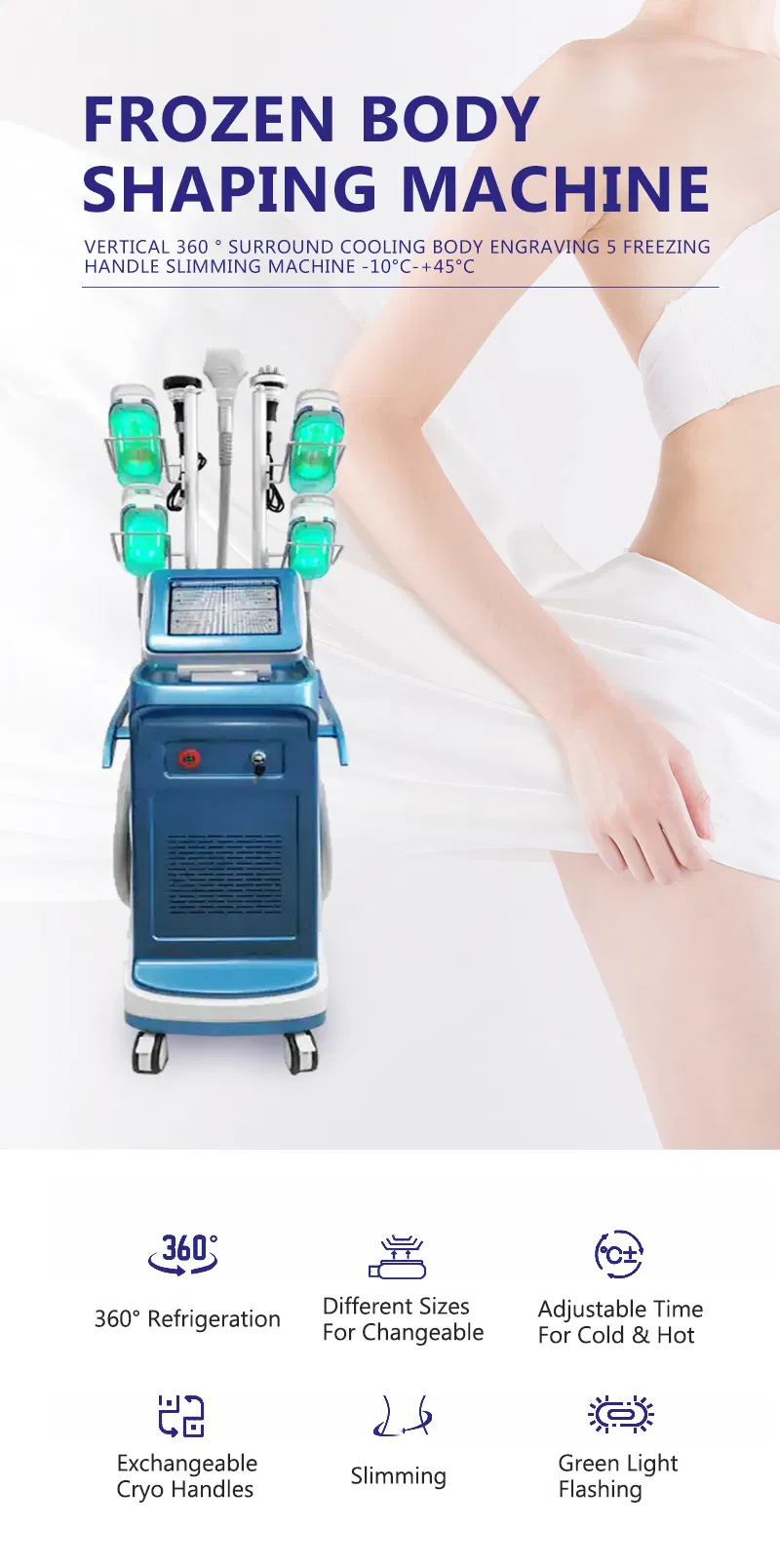 Cryolipolysis Slimming Fat Freezing Machine