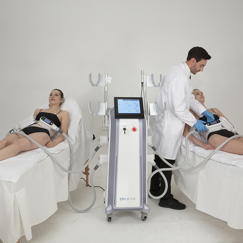 Newest Fat Removal 4 Working Handles Body Slimming Cryolipolysis Cooling Weight Loss Machine Newest Lipo Cryo Slim Beauty Fat Freezing Machine with 4 Tips