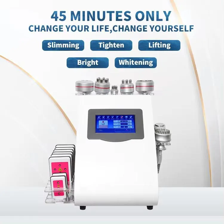 9 in 1 Lipo Laser 40K Cavitation Body Slimming Machine