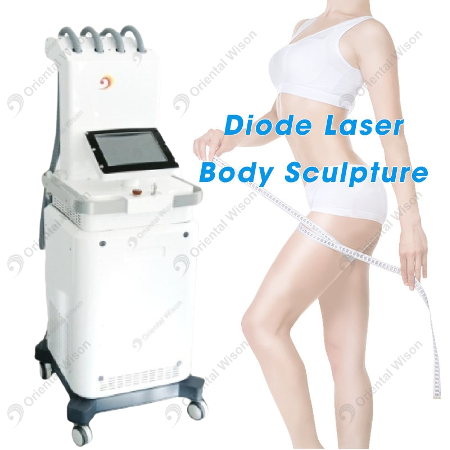 Factory Directly Sale 1060nm Lipo Laser RF Cavitation Laser Slimming Fat Burn Beauty Salon Machine