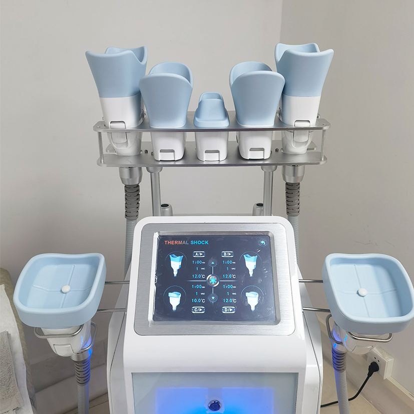 on Sale 7 Handles Body Sculpting 360 Fat Freezing Portable Cryolipolysis Machine