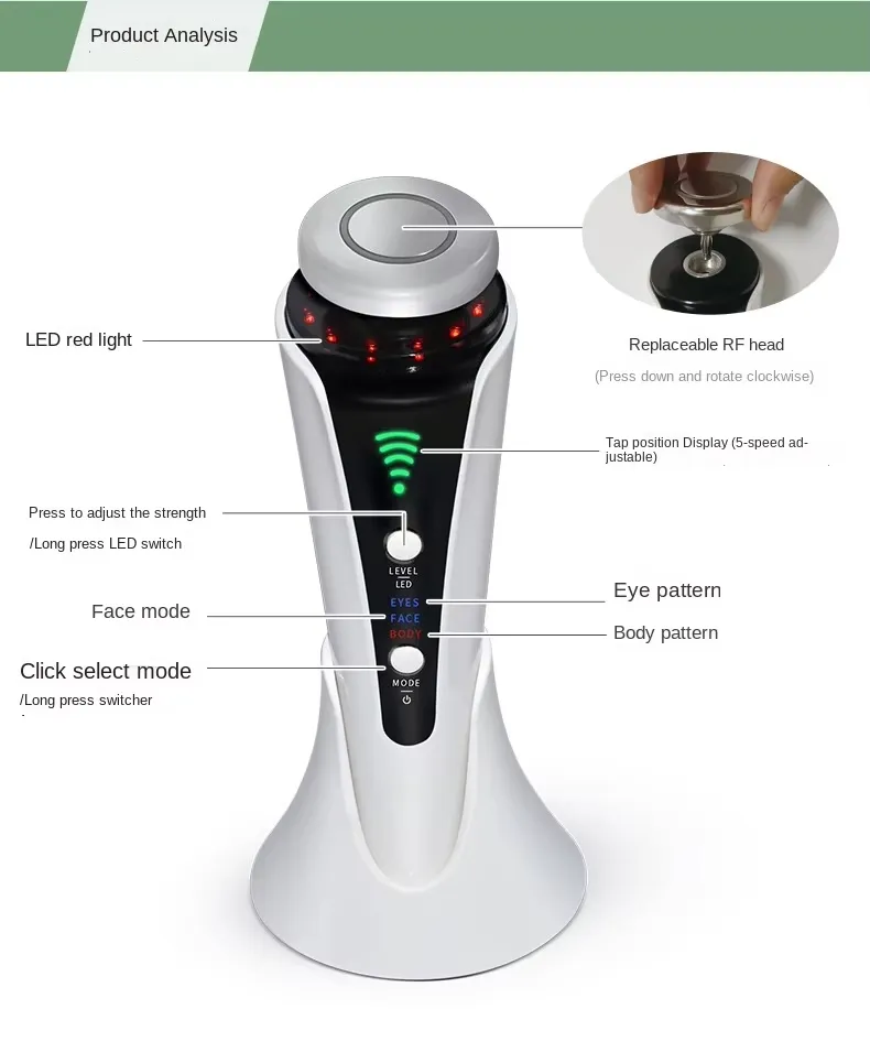 Beauty Device Specifications Chart