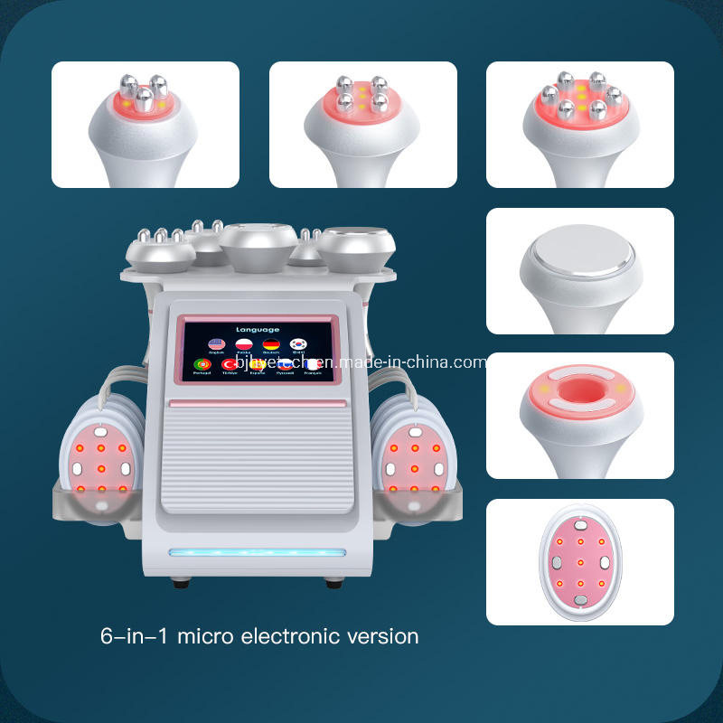Weight Loss Body Slimming Machine RF Anti Cellulite Vacuum Cavitation Machine Electronic Body Facial Lifting Fat Loss Beauty Machine