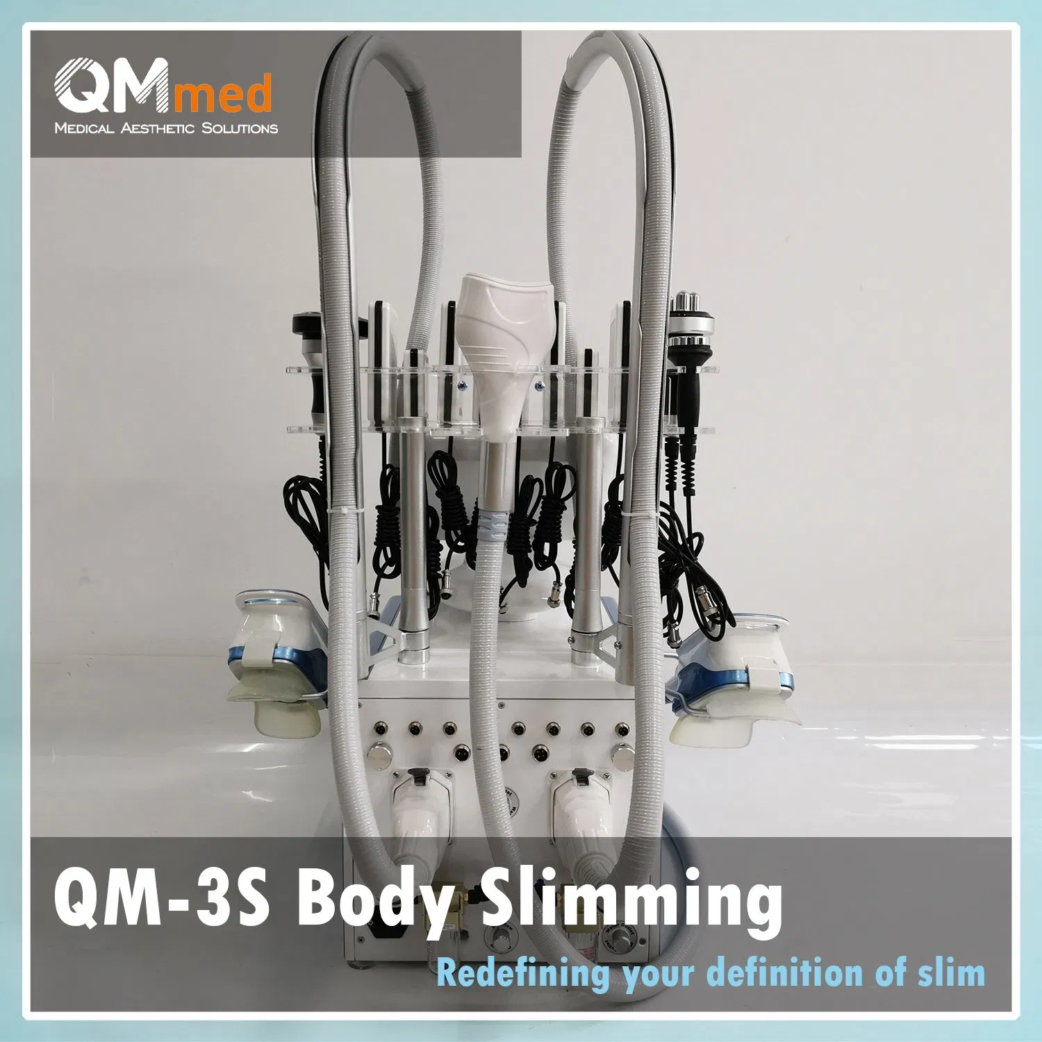 Portable Qm-3s 360 Body Slimming System 7in1 3cryo40kbody Rfface Rflipo Laser 360angle Surrounding Cryolipolysis Fat Freezing Machine
