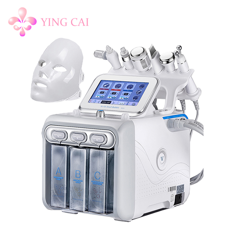 6 In1 Microdermabrasion Machine Deep Cleaning Skin RF Tightening Face Care Device