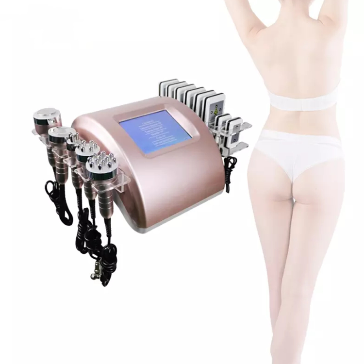 Advanced Technology Vacuum RF Leg Slimming Body Massage Contouring Loss Fat Cell Removal SPA Ultrasonic Cavitation Powerful Body Sculpting Machine