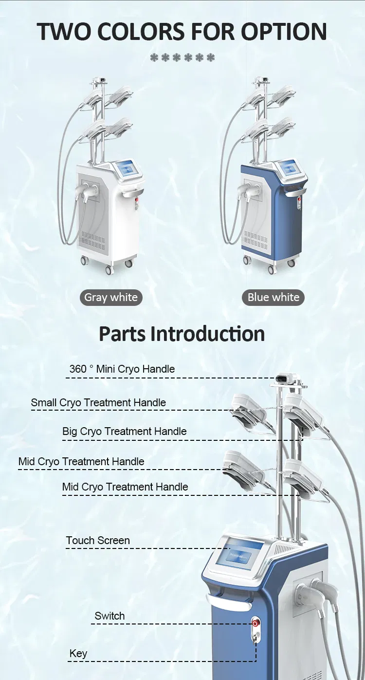 Cryolipolysis Machine Handles
