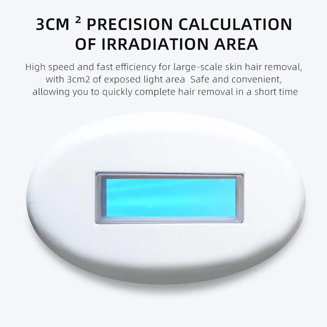 The New Handheld IPL Sapphire Freezing Point Permanent Painless Hair Removal Device