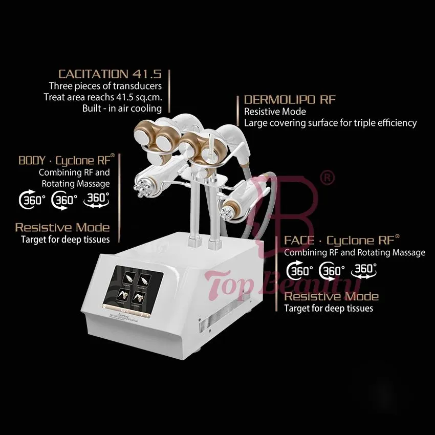 Hot Selling 80K 40K 4 in 1 Slimming Vacuum Ultrasound Cavitation Machine for Body Sculpting