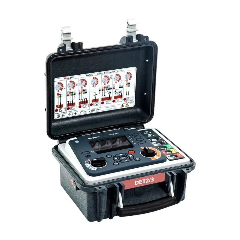 China Megger DET2/3 High resolution earth tester Supplier, Suppliers