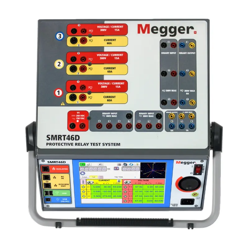 Wholesale Megger SMRT46D multi-phase relay testers Exporter, Product