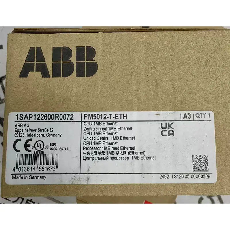 China ABB PM5012-T-ETH Processor Module Products, Product