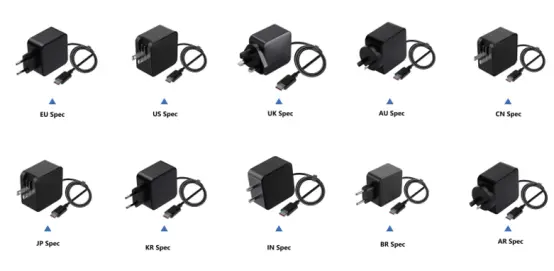Wholesale 20W Interchangeable Plug PD 18W/20W Charger Block with OTP Protection for Exceptionally Quick iPhone and MacBook Pro Charging